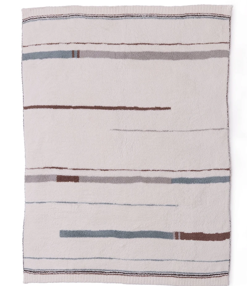 Barefoot Dreams CozyChic® Vista Jacquard Stripe Oversize Throw