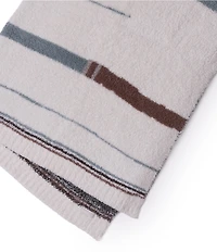 Barefoot Dreams CozyChic® Vista Jacquard Stripe Oversize Throw