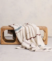 Barefoot Dreams CozyChic® Vista Jacquard Stripe Oversize Throw
