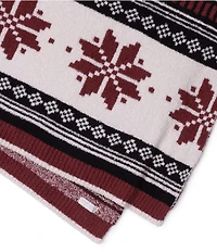 Barefoot Dreams Holiday Collection CozyChic® Fair Isle Oversize Throw