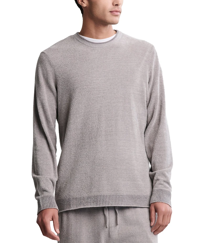 Barefoot Dreams Long Sleeve CozyChic Ultra Lite® Crew Neck Pullover Sweater