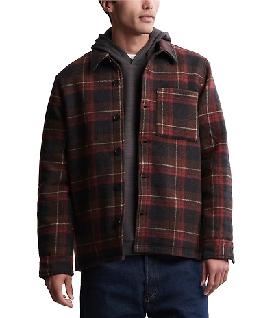 Barefoot Dreams Long Sleeve Plaid Shacket