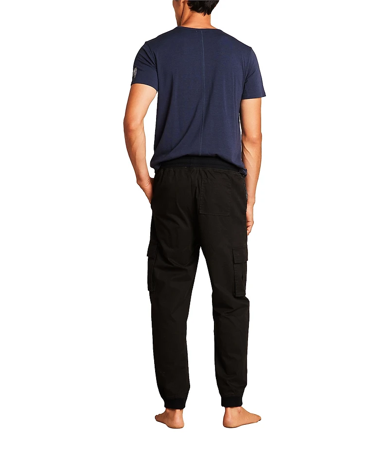Barefoot Dreams Malibu Collection® Cotton Twill Cargo Joggers