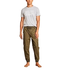 Barefoot Dreams Malibu Collection® Cotton Twill Cargo Joggers