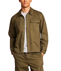 Barefoot Dreams Malibu Collection® Cotton Twill Shirt Jacket