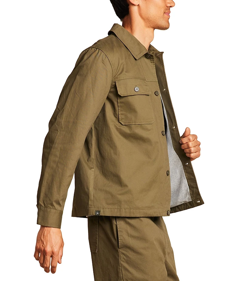 Barefoot Dreams Malibu Collection® Cotton Twill Shirt Jacket