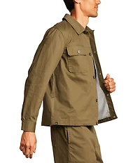 Barefoot Dreams Malibu Collection® Cotton Twill Shirt Jacket