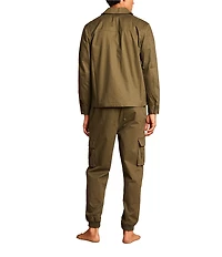 Barefoot Dreams Malibu Collection® Cotton Twill Shirt Jacket