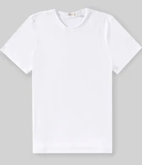 Barefoot Dreams Malibu Collection® Cut Neck Short Sleeve Slub T-Shirt