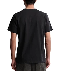 Barefoot Dreams Malibu Collection® Cut Neck Short Sleeve Slub T-Shirt