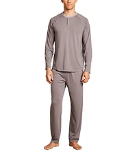 Barefoot Dreams Malibu Collection® Triblend Henley Pullover