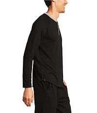 Barefoot Dreams Malibu Collection® Triblend Henley Pullover