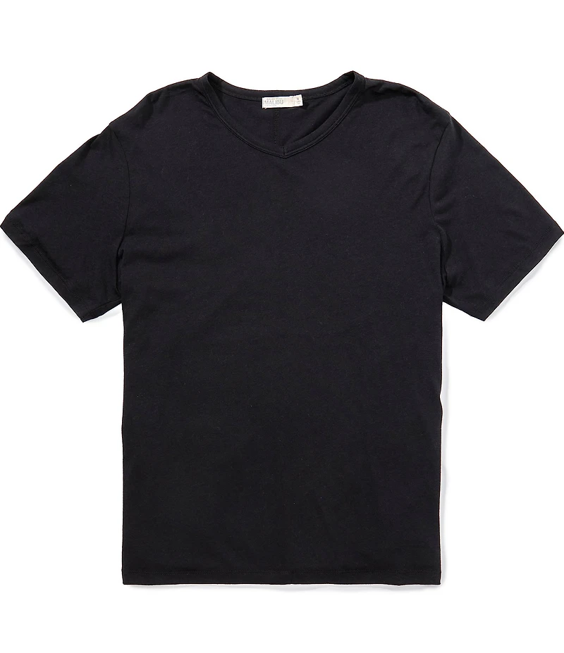 Barefoot Dreams Malibu Collection® V-Neck Short Sleeve Basic T-Shirt