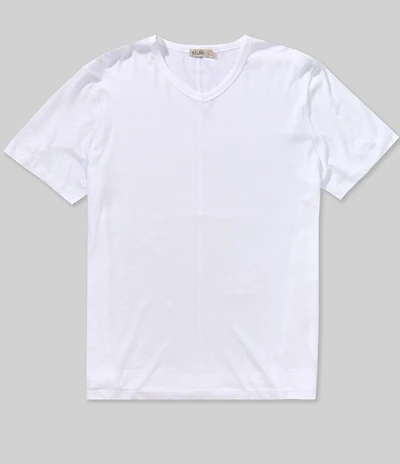 Barefoot Dreams Malibu Collection® V-Neck Short Sleeve Basic T-Shirt