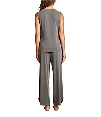 Barefoot Dreams Sand Washed Jersey Tank & Pant Lounge Set