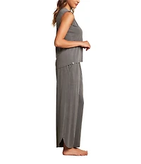 Barefoot Dreams Sand Washed Jersey Tank & Pant Lounge Set