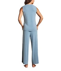 Barefoot Dreams Sand Washed Jersey Tank & Pant Lounge Set