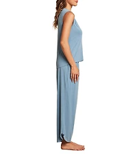 Barefoot Dreams Sand Washed Jersey Tank & Pant Lounge Set