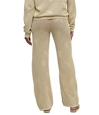 Barefoot Dreams Sunbleached Shell Motif Open-Knit Coordinating Pants