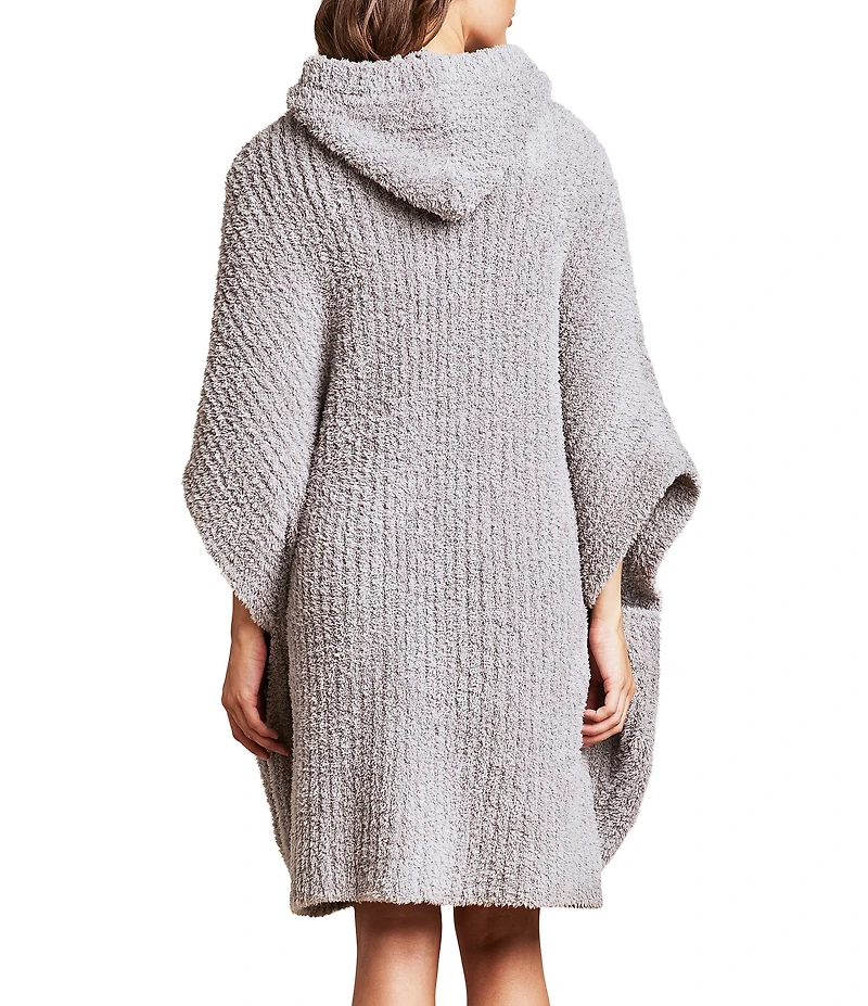 Barefoot Dreams The Cozy® Short Sleeve V-Neck Oversized Hooded Lounger