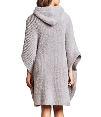 Barefoot Dreams The Cozy® Short Sleeve V-Neck Oversized Hooded Lounger