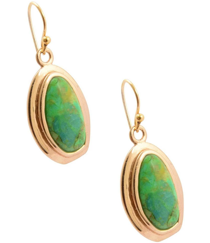 Barse Arden Lapis Drop Earrings