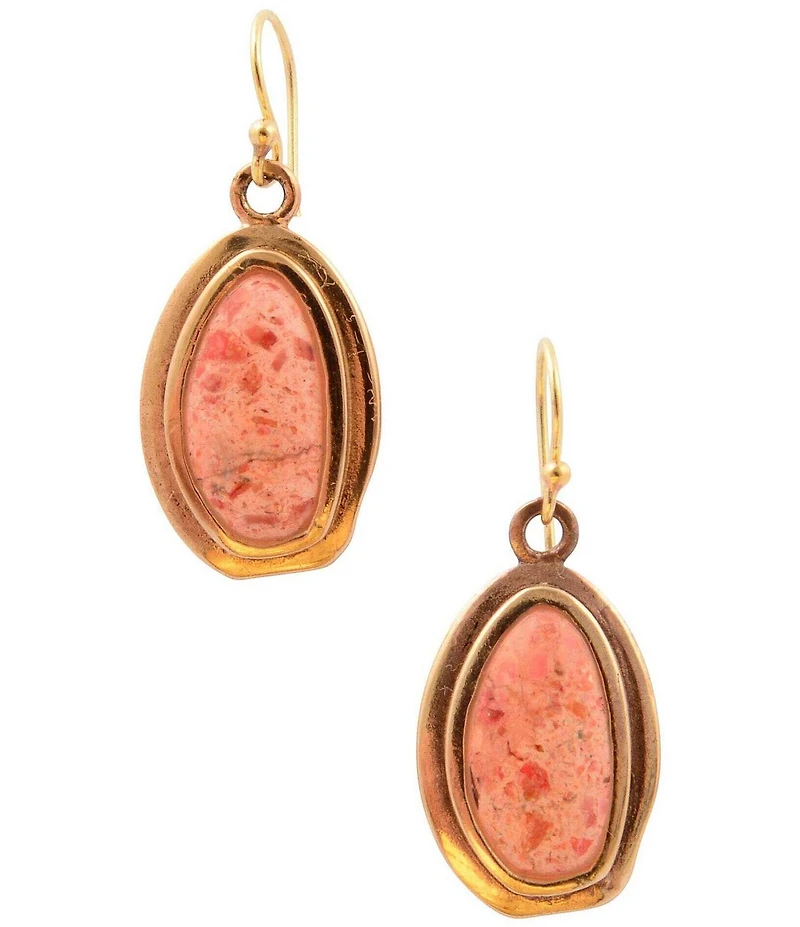 Barse Arden Lapis Drop Earrings