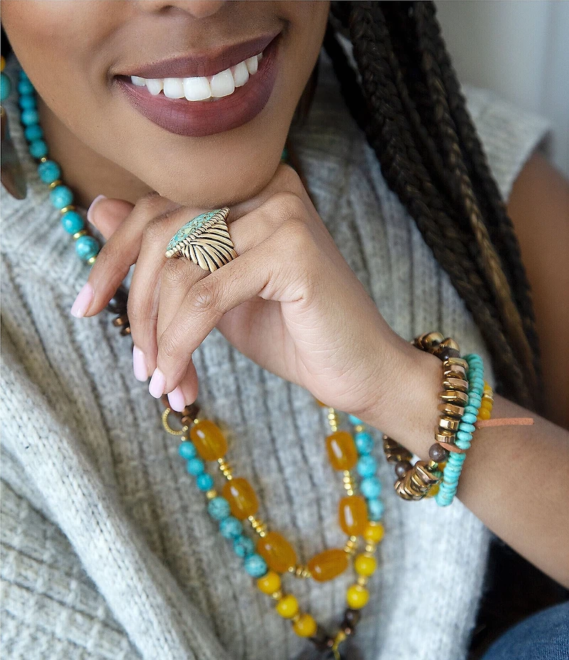 Barse Turquoise Vibrance Ring