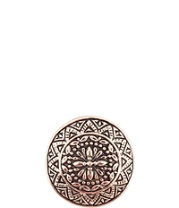 Barse Bronze Medallion Statement Ring