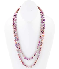 Barse Impression Jasper Endless Beaded Long Strand Necklace