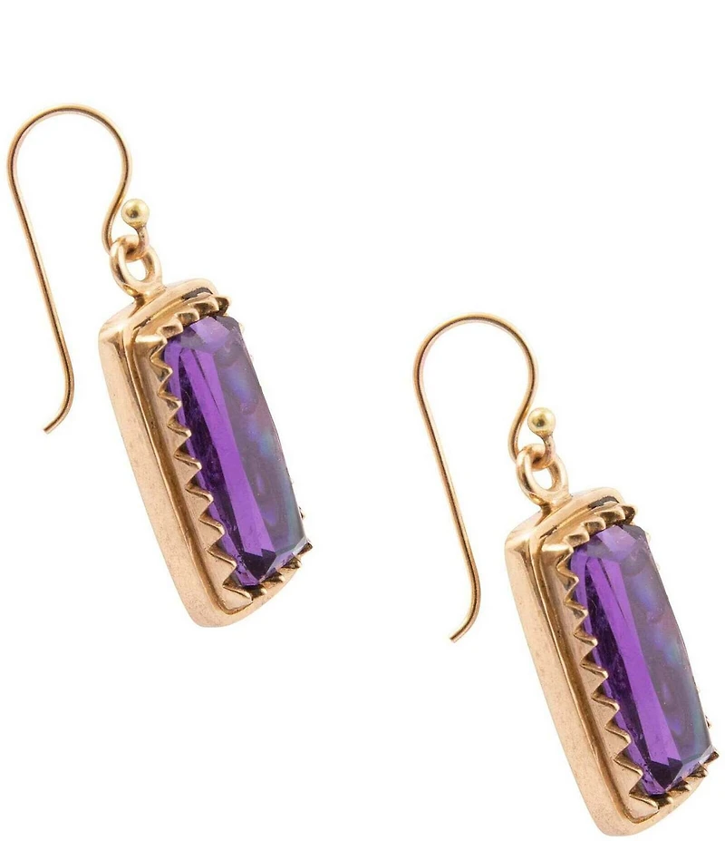 Barse Moonlit Tide Abalone Drop Earrings