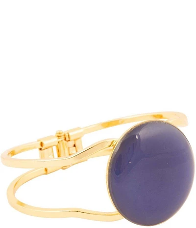 Barse New Haven Blue Agate Cuff Bracelet