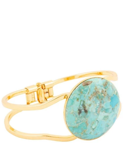 Barse New Haven Turquoise Magnesite Cuff Bracelet