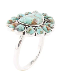 Barse Durango Turquoise Multi-Stone Ring
