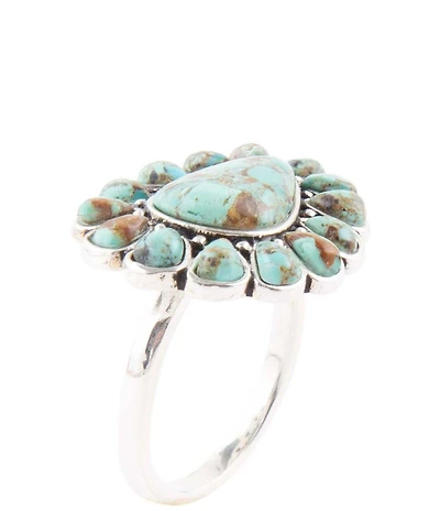 Barse Durango Turquoise Multi-Stone Ring