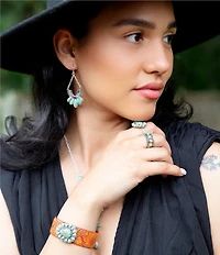 Barse Durango Turquoise Multi-Stone Ring