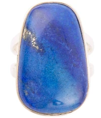 Barse High Class Blue Lapis Sterling Silver Ring