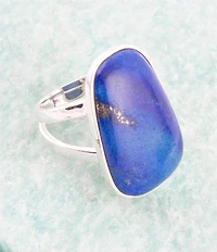 Barse High Class Blue Lapis Sterling Silver Ring