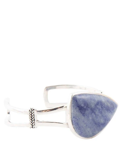 Barse Sky Blue Kyanite Cuff Bracelet