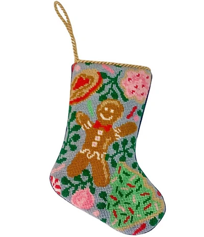 Bauble Stockings Limited Edition Tara Roma Catch Me If You Can Needlepoint Stocking