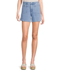 Bayeas Elowen Stretch Denim High Rise Shorts