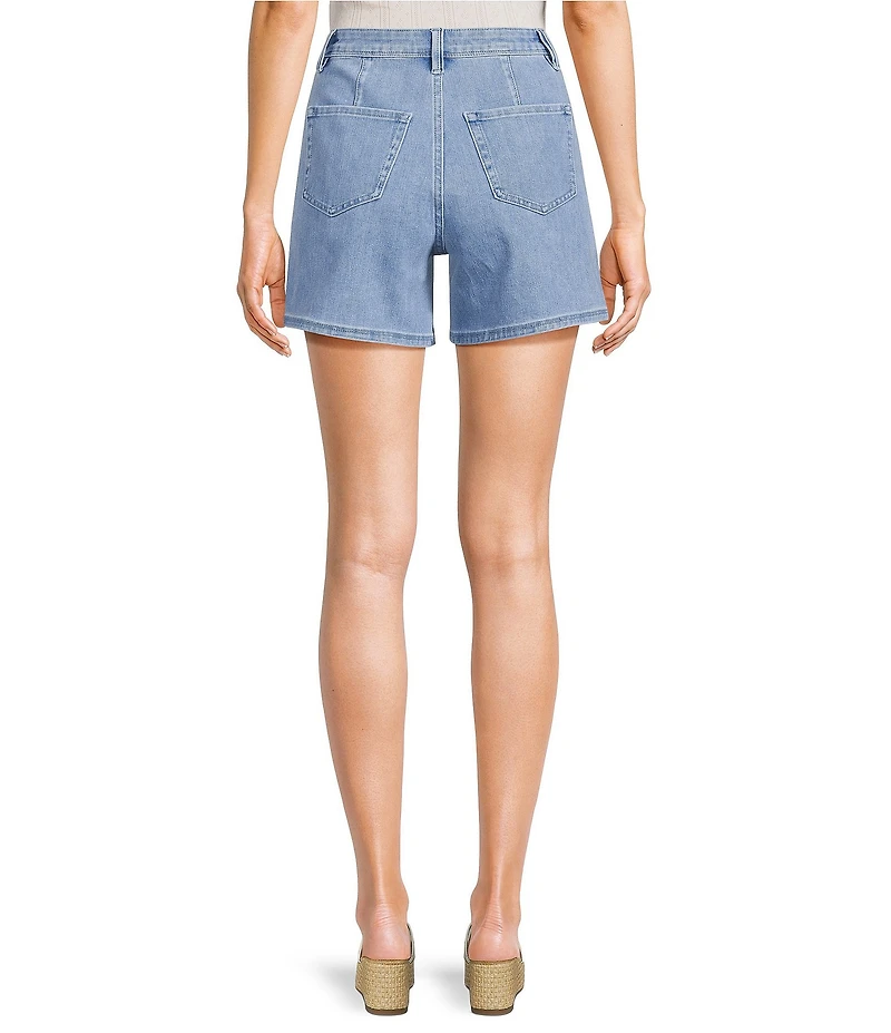 Bayeas Elowen Stretch Denim High Rise Shorts