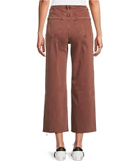 Bayeas Stretch Denim High Rise Wide Leg Jeans