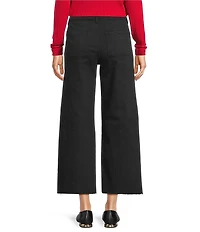 Bayeas Stretch Denim High Rise Wide Leg Jeans