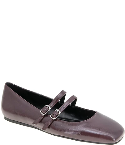 BCBGeneration Harisa Patent Double Strap Mary Jane Flats