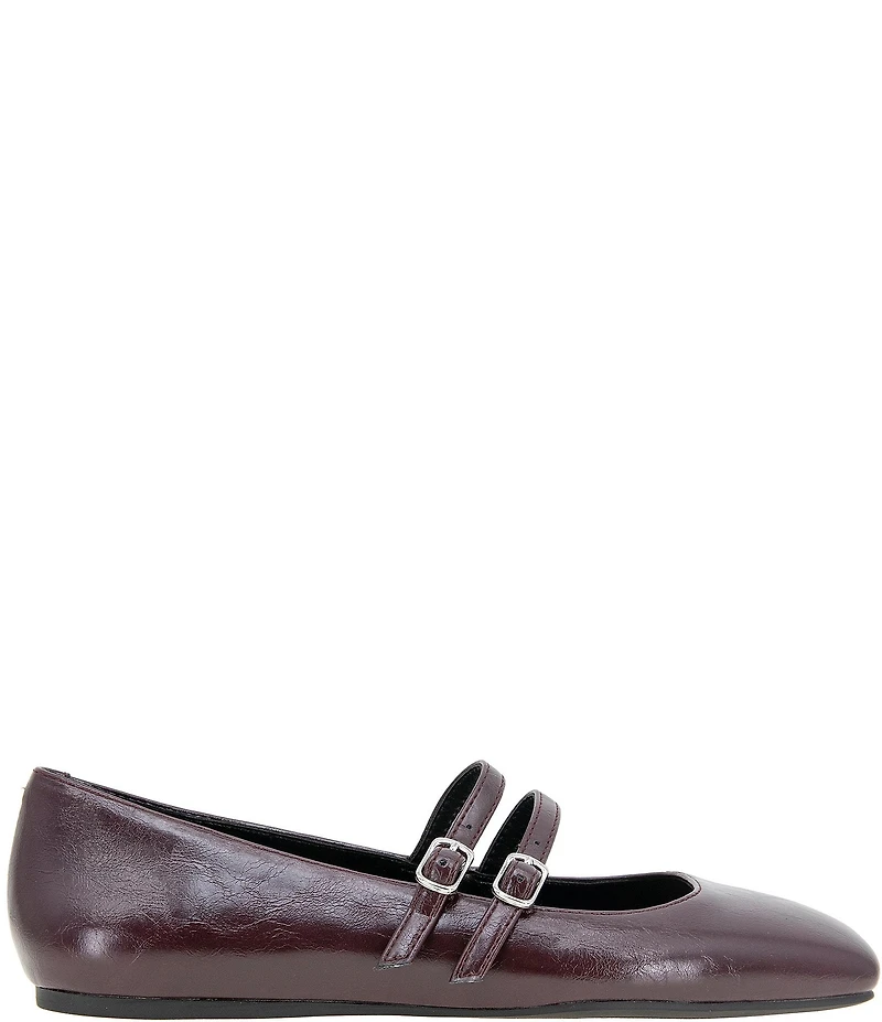 BCBGeneration Harisa Patent Double Strap Mary Jane Flats