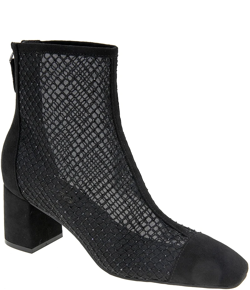 BCBGeneration Haybre Mesh Zip Up Booties