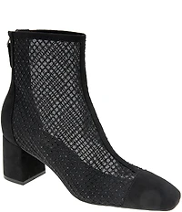 BCBGeneration Haybre Mesh Zip Up Booties