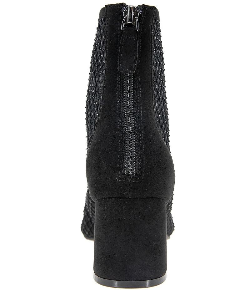 BCBGeneration Haybre Mesh Zip Up Booties