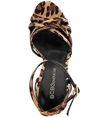 BCBGeneration Orisa Leopard Print Dress Sandals